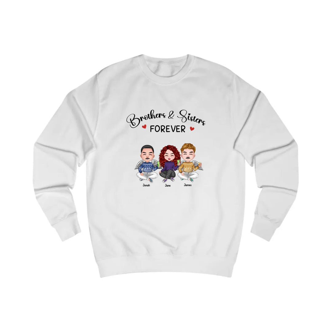 Brothers and Sister Personalized Sweatshirt