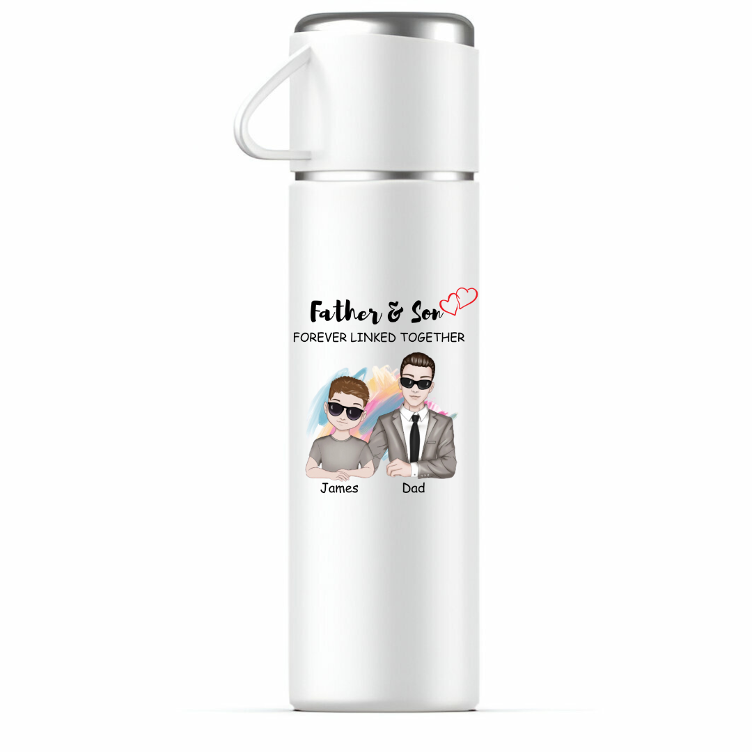 Customizable Father and Son Tumbler