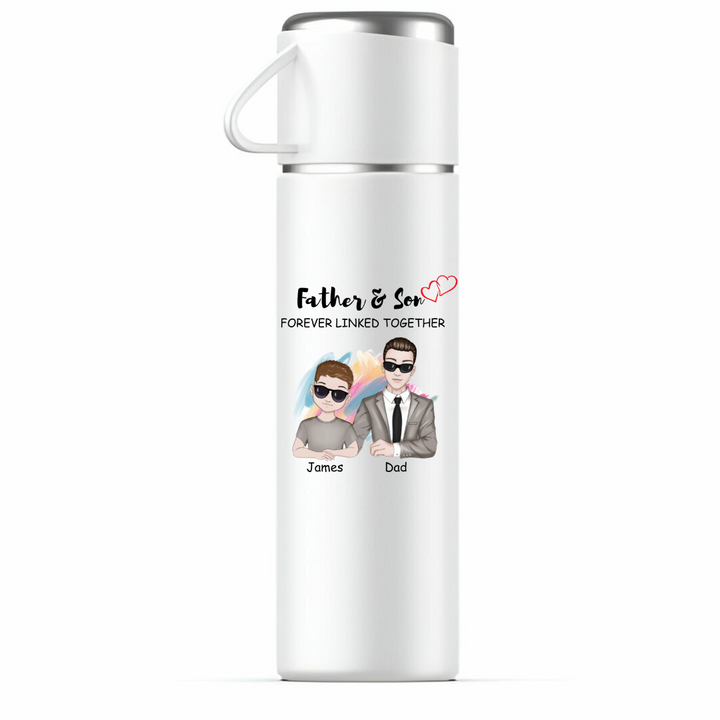 Customizable Father and Son Tumbler